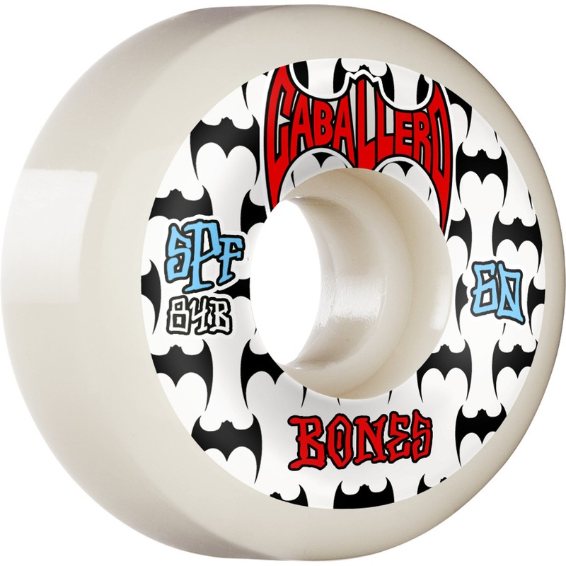 Bones Caballero Bats P5 Sidecut Skate Wheels Skatepark Formula in 84b 54mm