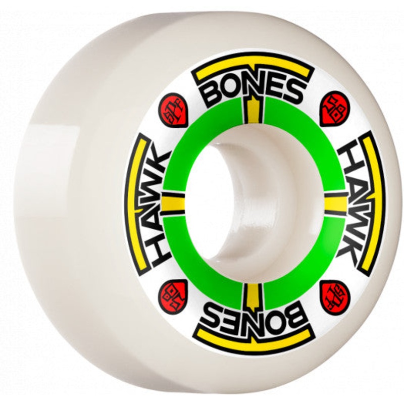 Bones Hawk T-Bones II P5 Sidecut Skate Park Formula Skate Wheel 84b 58mm