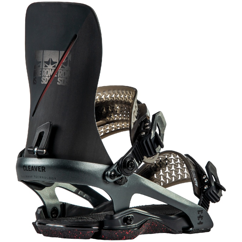 Rome Cleaver Snowboard Bindings in in Black 2023 L/XL