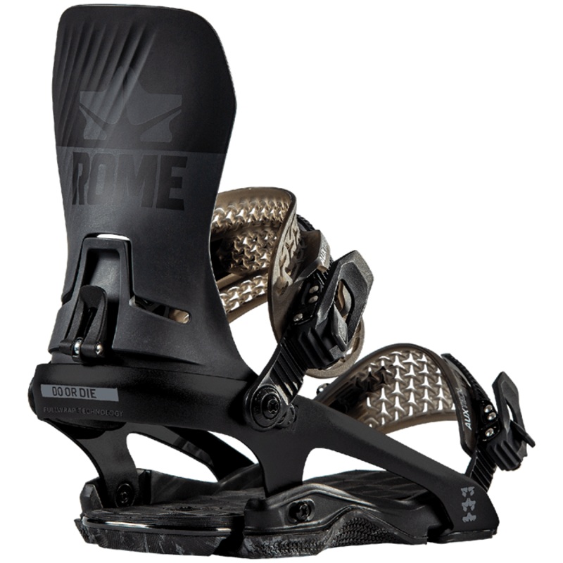 Rome DOD Snowboard Bindings in in Black 2023 L/XL