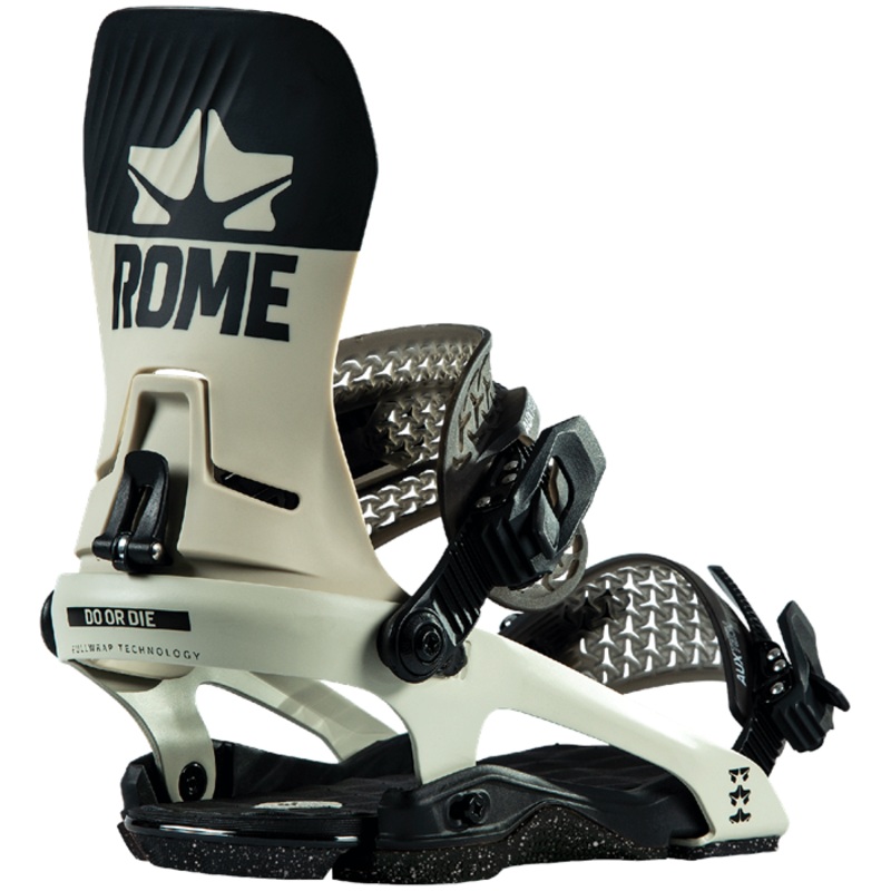 Rome DOD Snowboard Bindings in in White 2023 L/XL