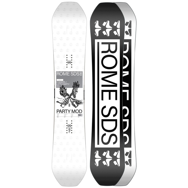 Rome Party Mod Snowboard 2023 153