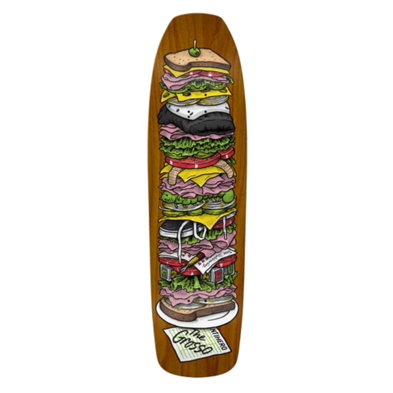 Antihero Grosso Dagwood Roast Beef Skateboard Deck 9.25