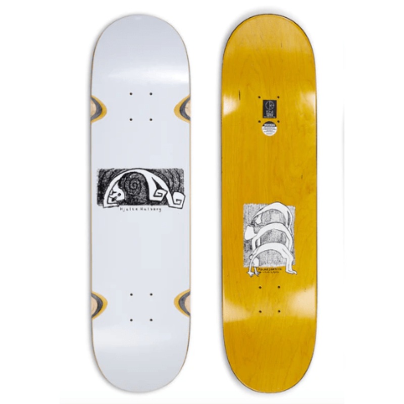 Polar Hjalte Halberg Yoga Trippin Wheel Wells Skateboard in 8.5''