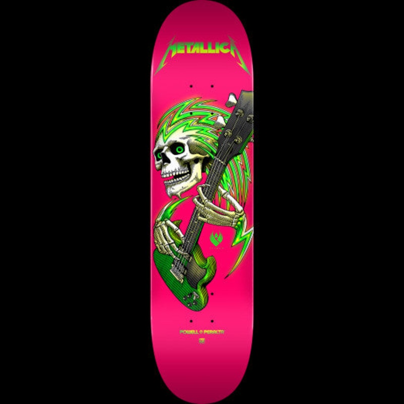 Powell Peralta x Metallica Flight Skateboard Deck 8''