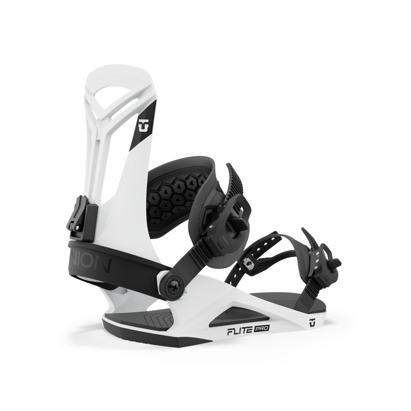 Union Flite Pro Snowboard Binding in White 2024 S
