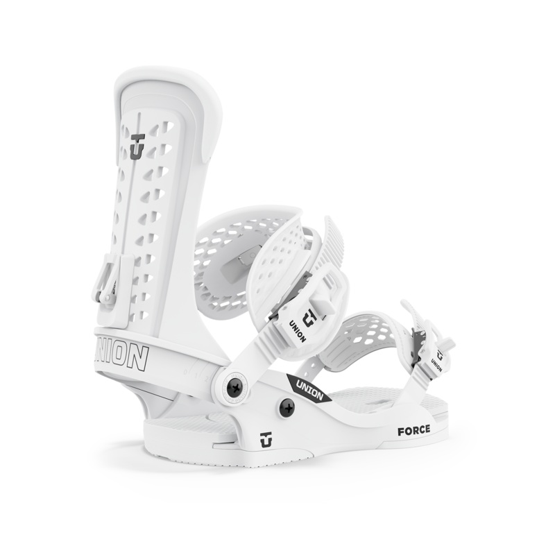 Union Force Classic Snowboard Binding in White 2024 XS