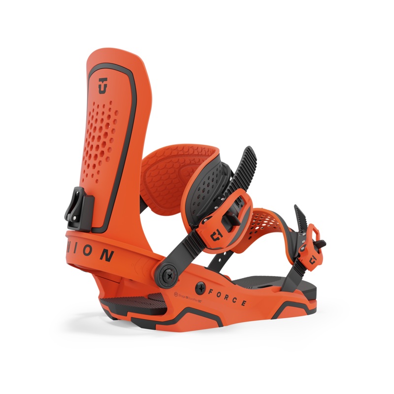 Union Force Snowboard Binding in Orange 2024 S