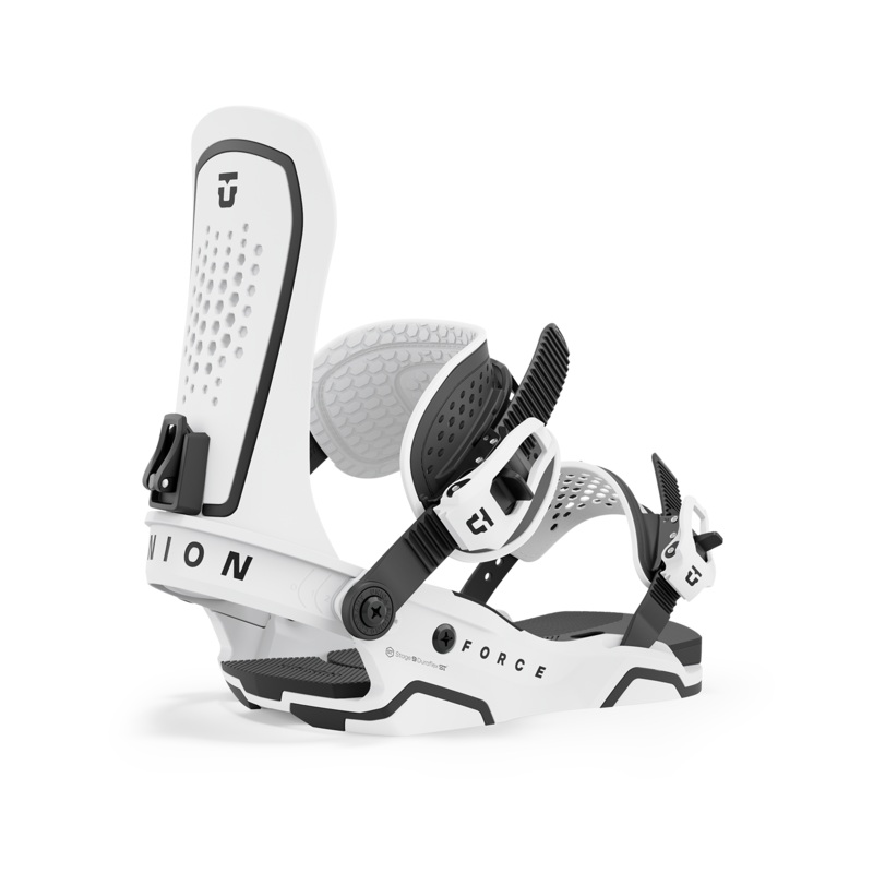 Union Force Snowboard Binding in White 2024 S
