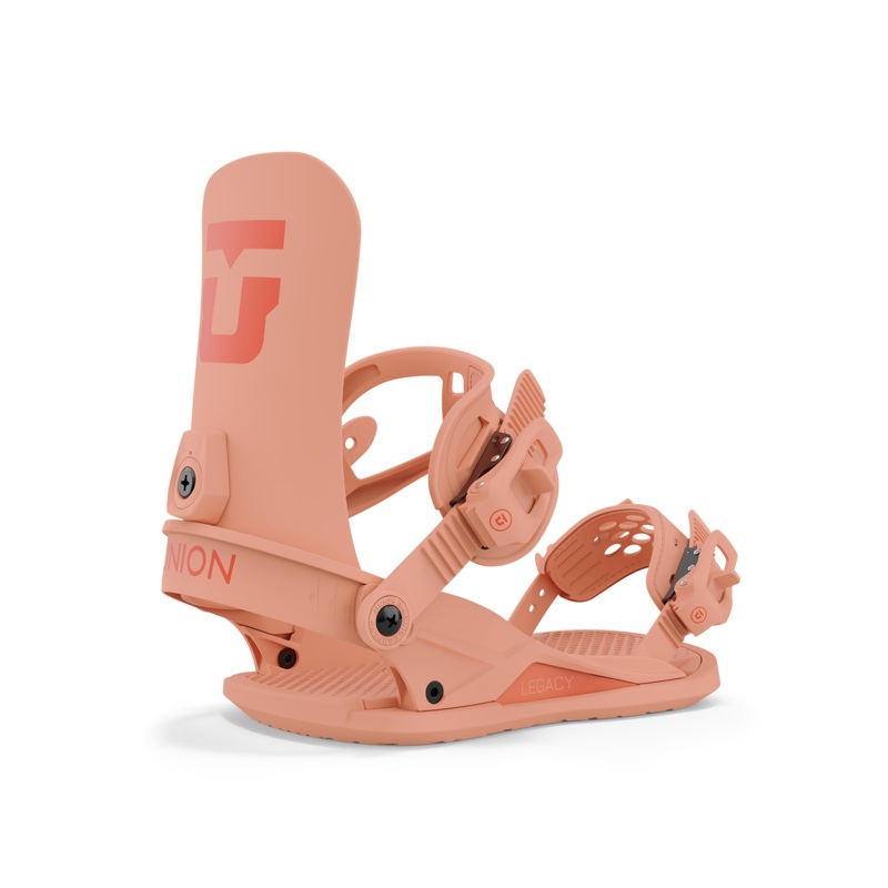 Union Legacy Womens Snowboard Binding in Tangerine 2024 S