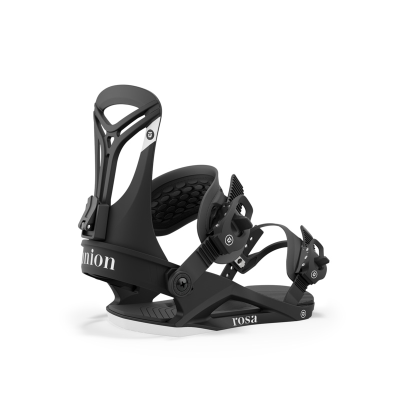 Union Rosa Womens Snowboard Binding in Black 2024 S