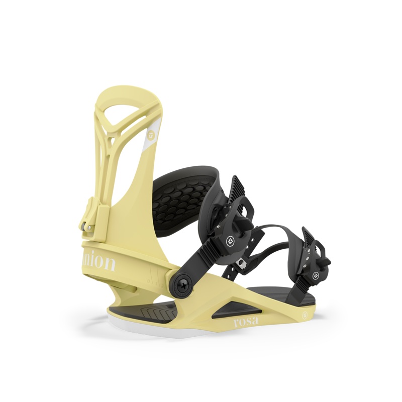 Union Rosa Womens Snowboard Binding in Yellow 2024 S