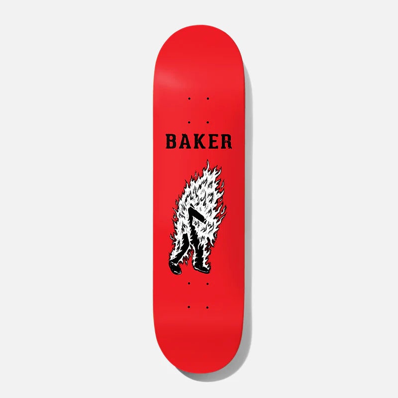 Baker Casper Man On Fire Skateboard Deck 8.5