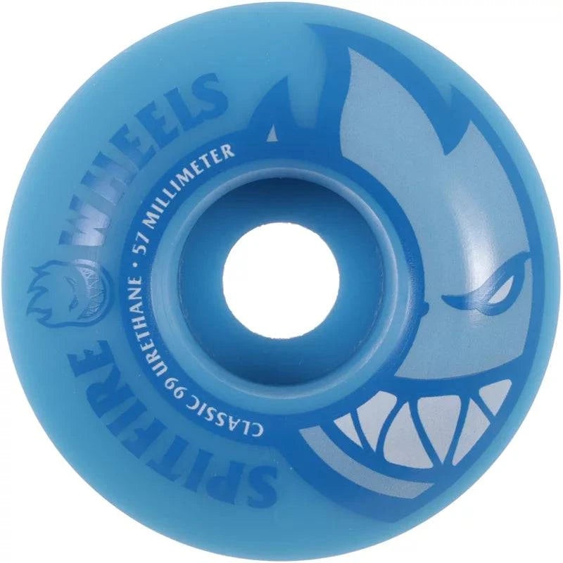 Spitfire Neon Blue Bighead Skate Wheel 99a 57mm