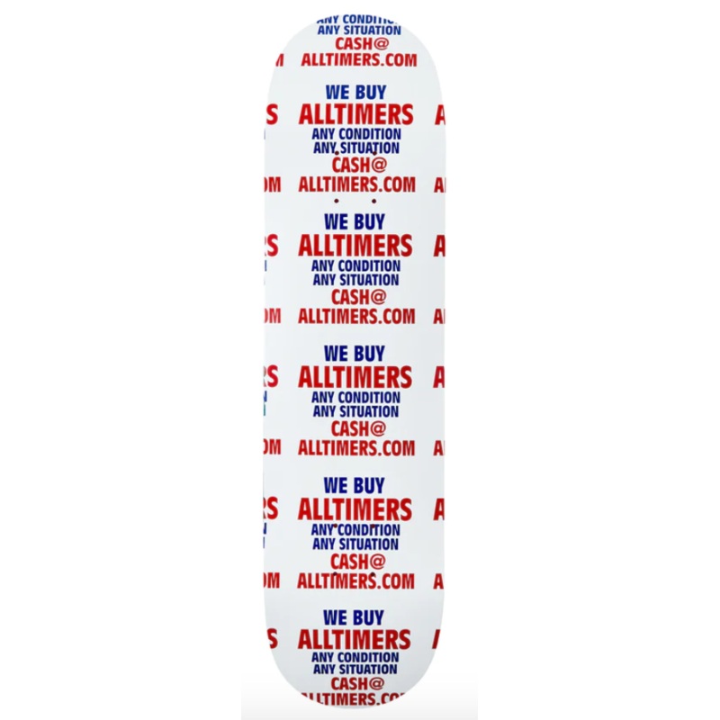 Alltimers Atlantic Ave Board White 8.3