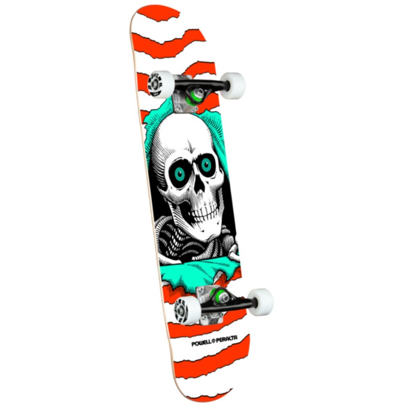Powell Peralta Ripper One Off Orange Birch Complete Skateboard 7 x 28 7.0