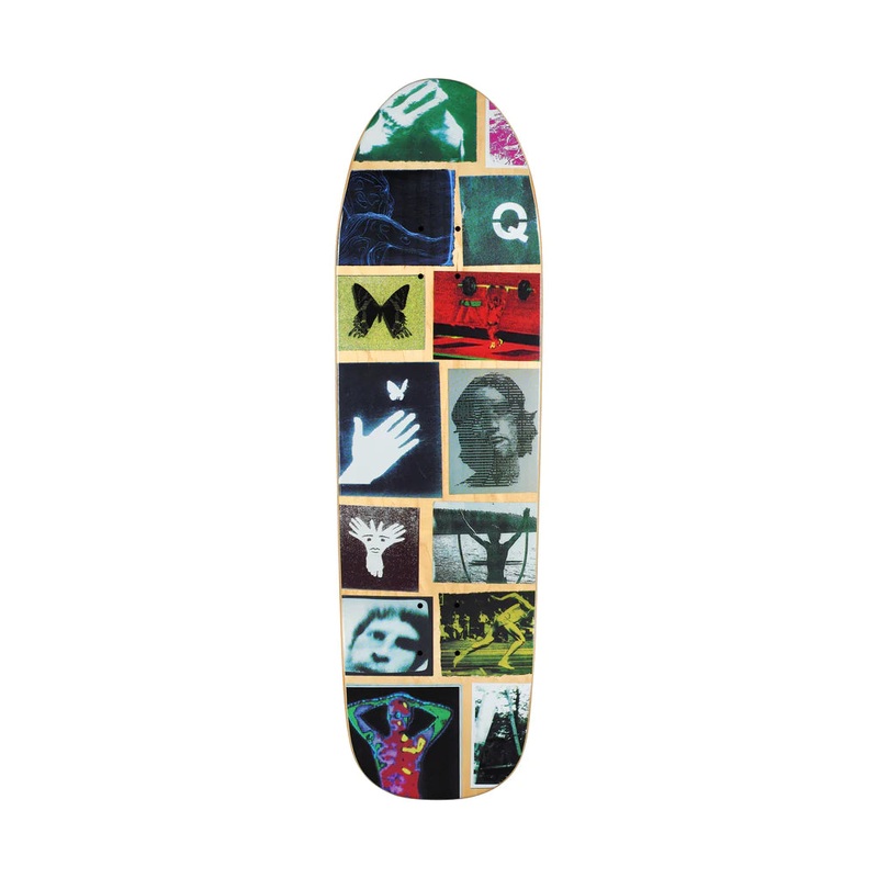 Quasi Cutup Shaped Skateboard Deck in 9.0"