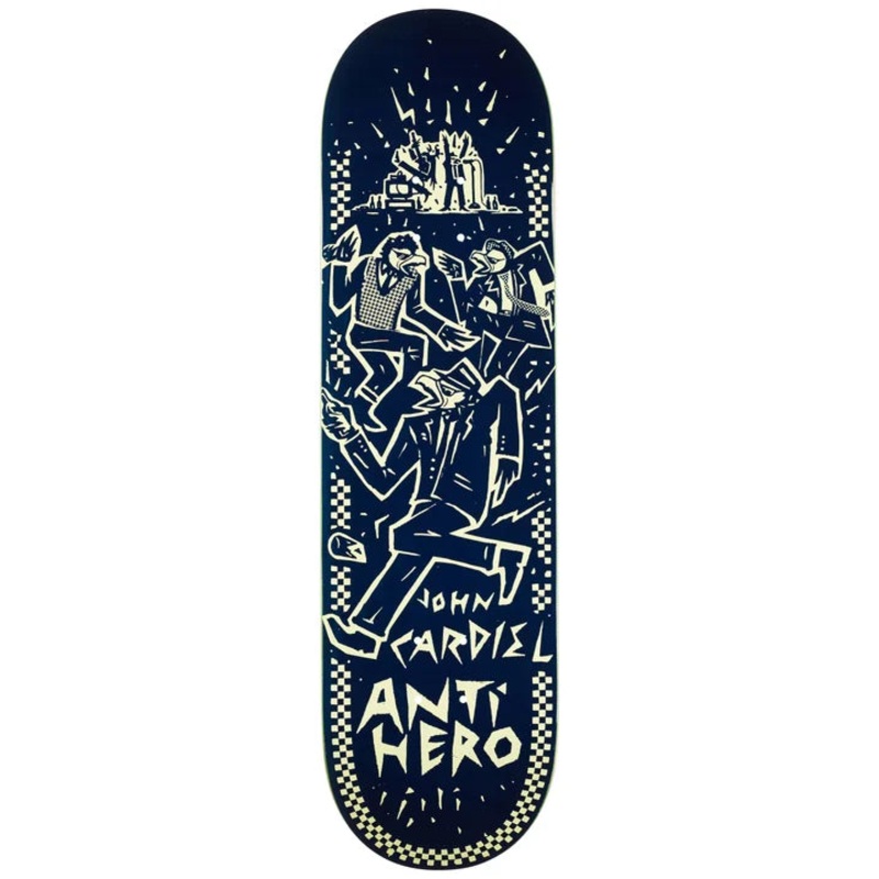 Anti-Hero Cardiel Ruder Bwoys Skateboard Deck 8.62