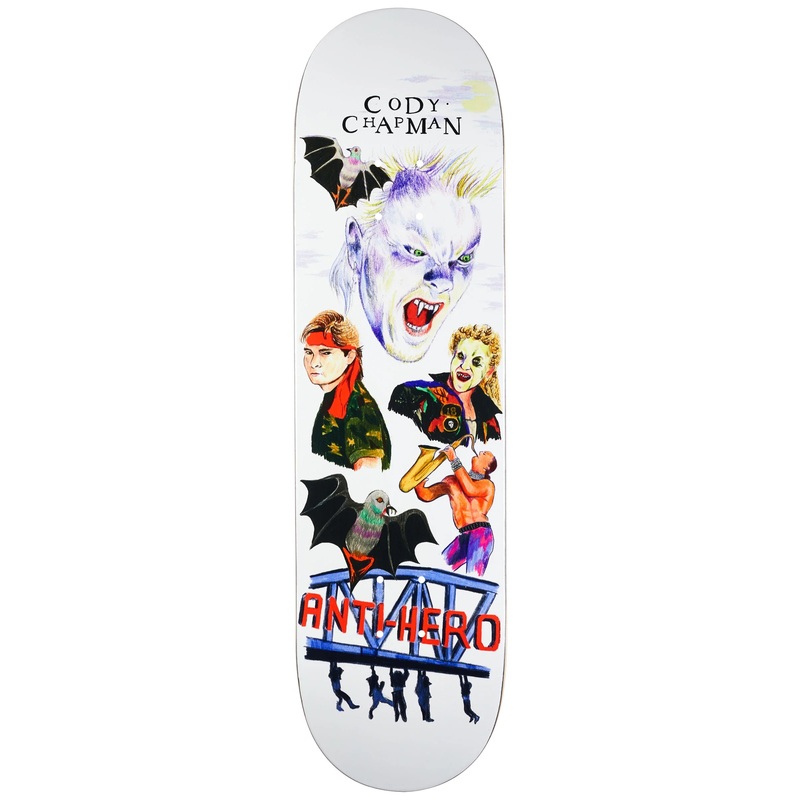 Anti Hero Chapman Still Believe Deck 8.32 Orange
