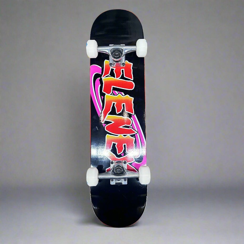 Elenex Racer Orange Logo Complete Skateboard 7.25