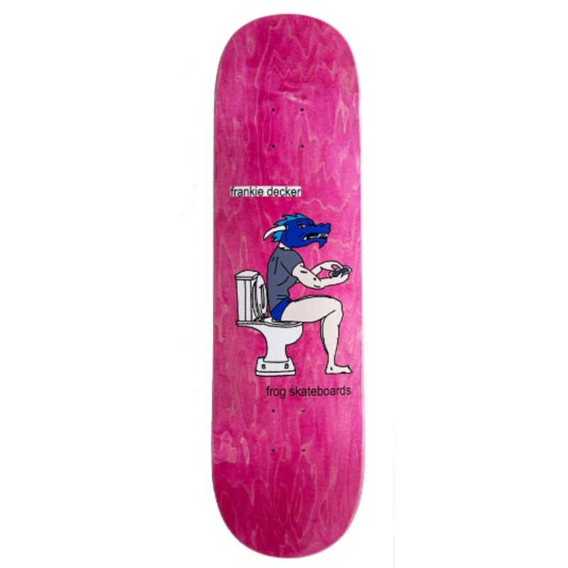 Frog Locked In Frankie Decker Skateboard Deck 8.5"