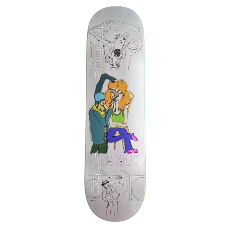 Frog Make Up Artist Chris Millic Skateboard Deck 8.5"