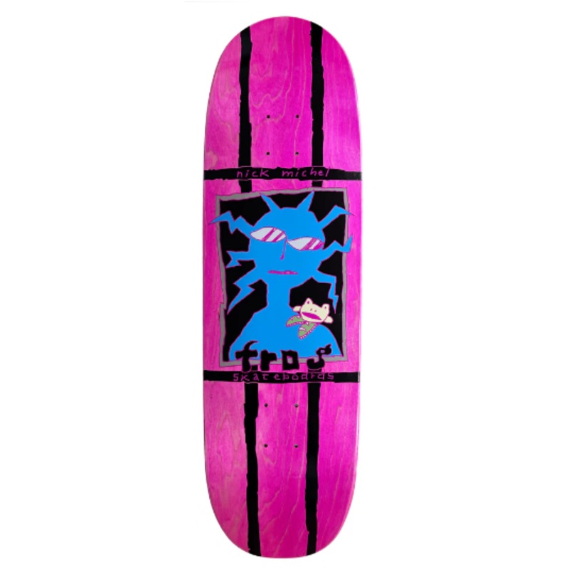 Frog Shoulder Frog Nick Michel Skateboard Deck 9.1"