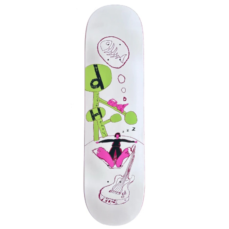 Frog Snoozer Dustin Henry Skateboard Deck 8.5"
