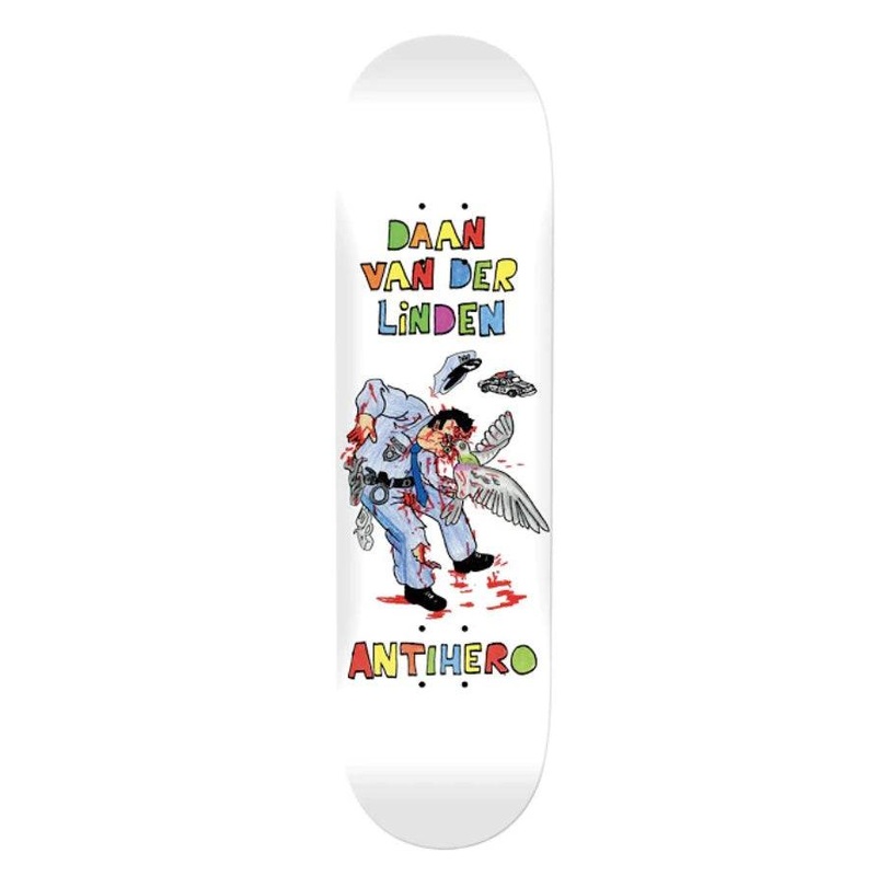 Antihero Daan Pigeon Skateboard Deck 8.38