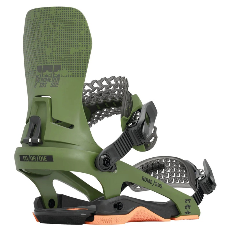 Rome D.O.D. Snowboard Binding 2024 in Hunter Green M/L The all new Rome D.O.D. Snowboard Binding 2024 in Hunter Green