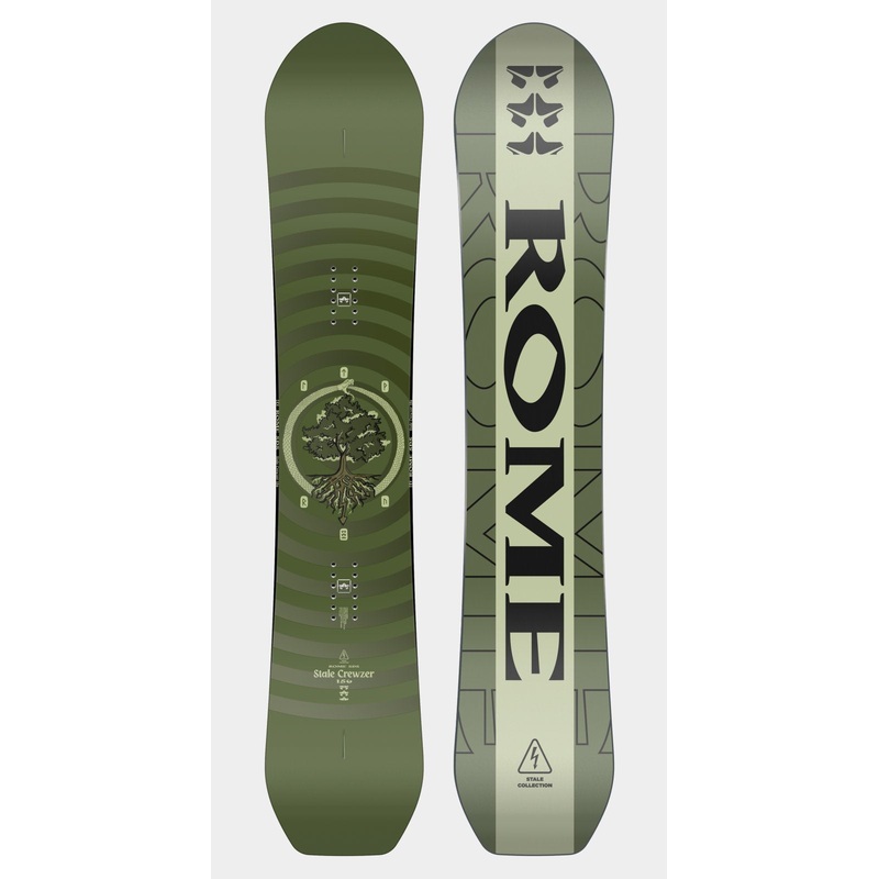 Rome Stale Crewzer Snowboard 2024 151 The all new Rome Stale Crewzer Snowboard 2024