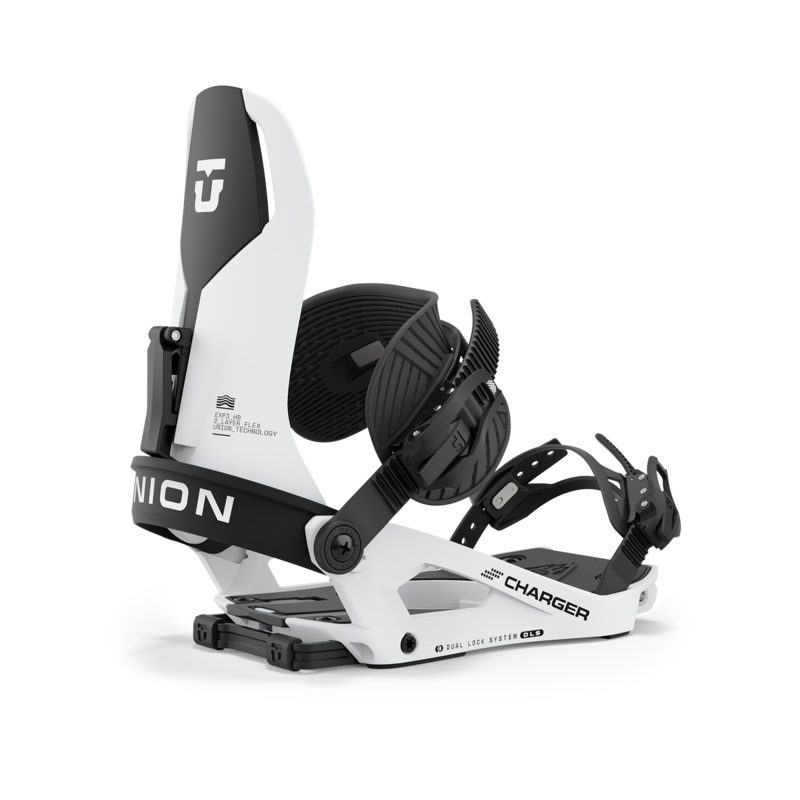 Union Charger Splitboard Snowboard Binding in White 2024 S