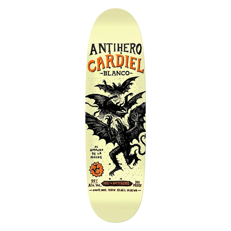 Antihero Cardiel Carnales Skateboard Deck 8.38