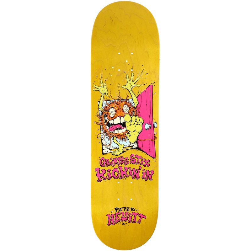 Antihero Grimple Stix Hewitt Asphalt Animals Skateboard Deck 8.75