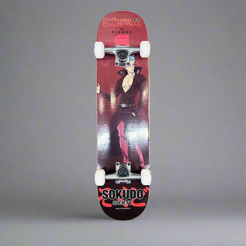 Elenex Seven Deadly Sins Complete Skateboard 7.5"