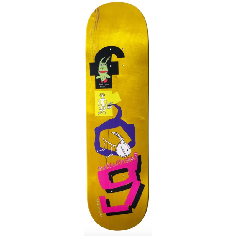 Frog Unleashed (Pat G) Deck 8.38