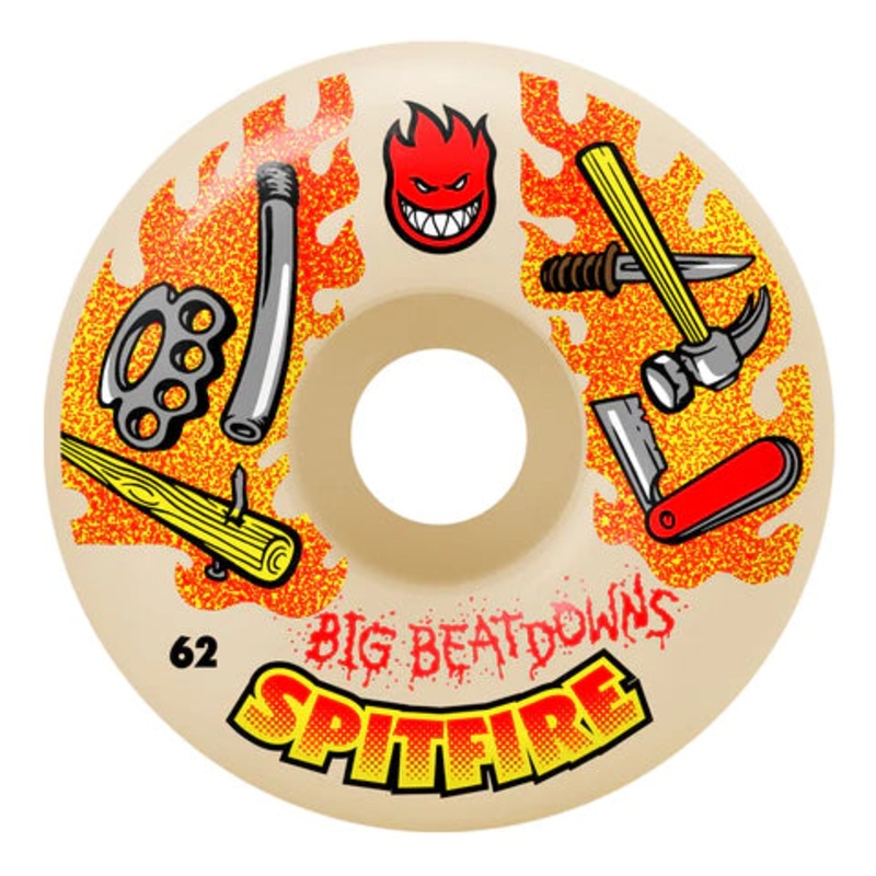 Spitfire F4 Classic Big Beatdowns Skate Wheels 99a 60mm