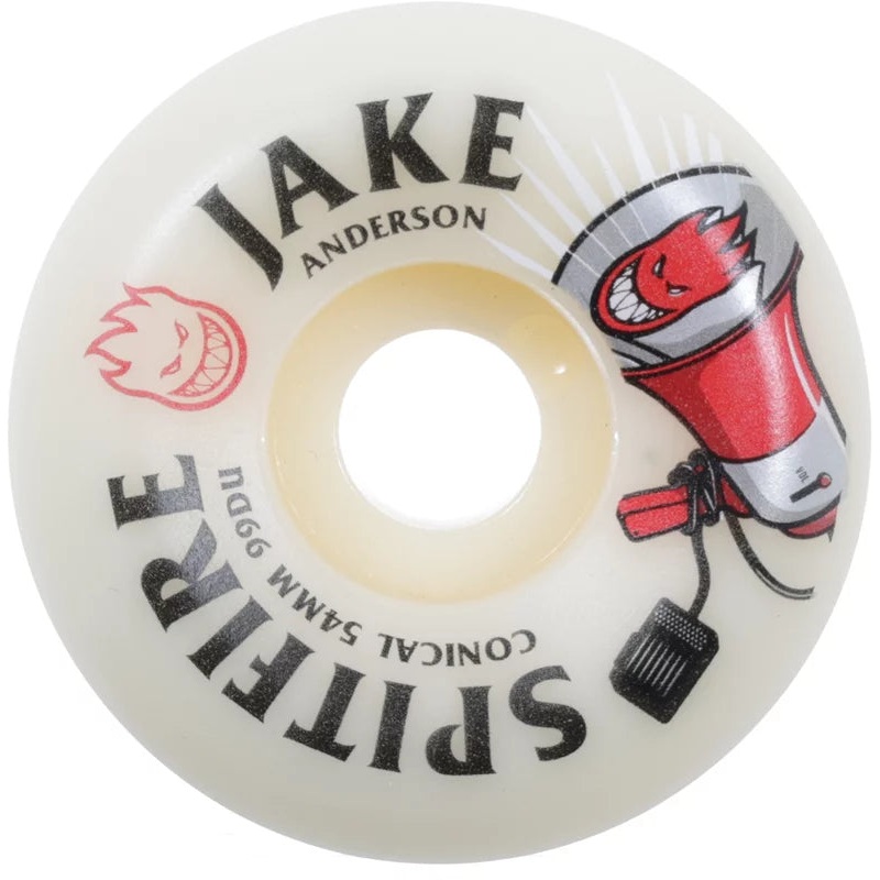 Spitfire Formula Four Jake Anderson Burn Squad Conical 99DU Skate Wheel 54mm