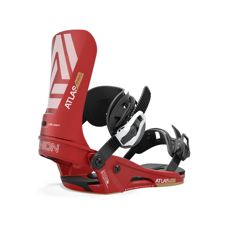 Union Atlas Pro Mens Snowboard Bindings 2025 Metallic Black S