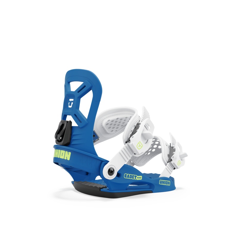 Union Cadet Mini Kids Snowboard Bindings 2025 White XS
