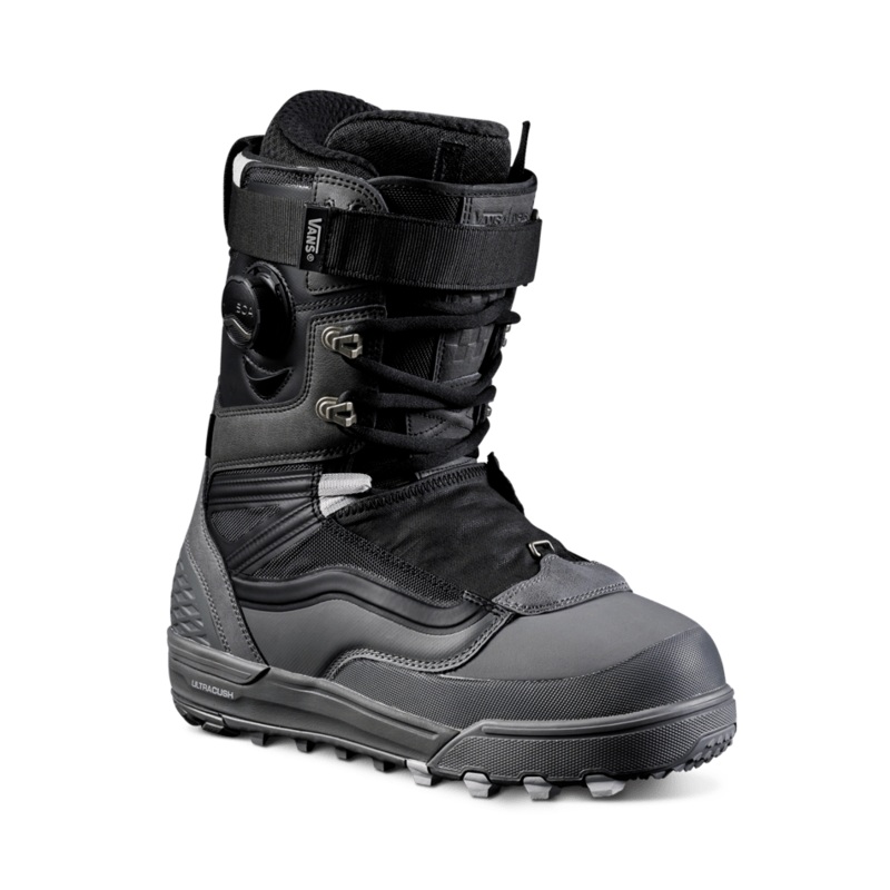 Vans Mens Infuse Snowboard Boot 2025 Black and Pewter 7