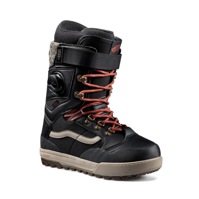 Vans Womens Luna Ventana Pro Snowboard Boot 2025 Black and Red 5