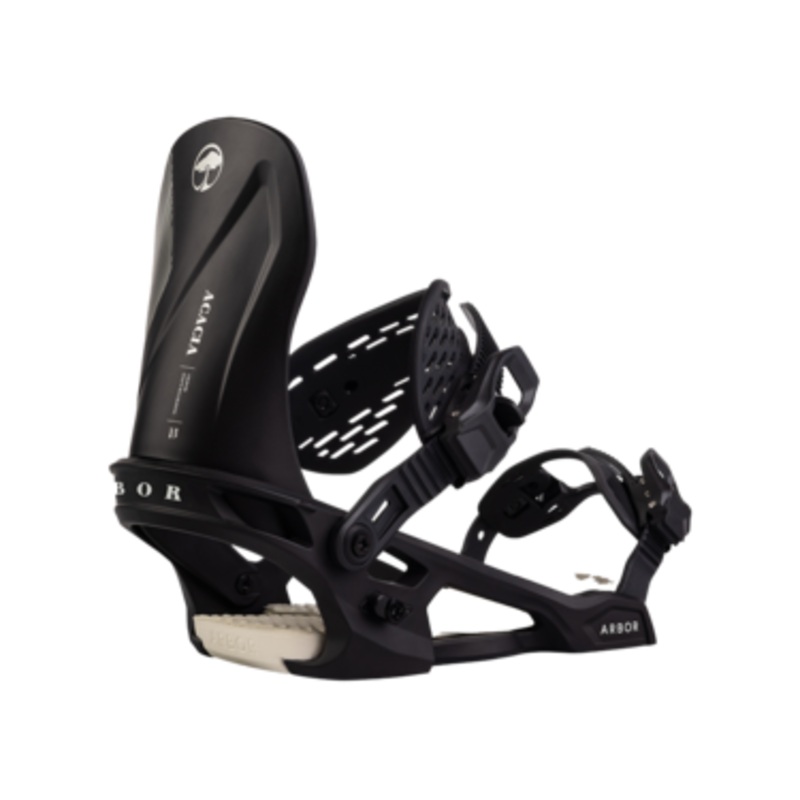 Arbor Acacia Snowboard Binding - Womens 2025 Black and Marshmellow S