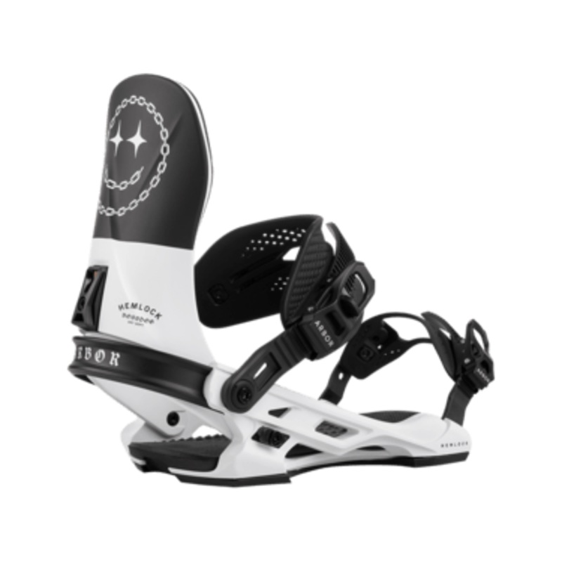 Arbor Hemlock Snowboard Binding 2025 Black S