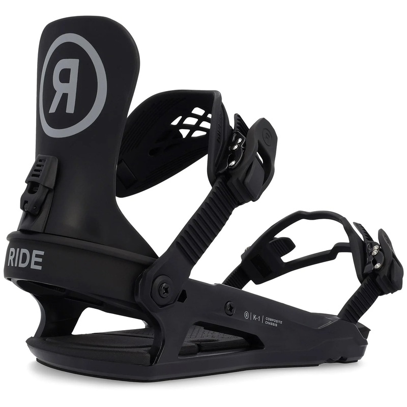 Ride K-1 Kids Snowboard Binding 2025 Black S