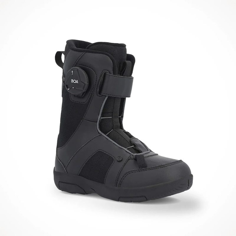 Ride Norris Kids Snowboard Boot 2025 Black 9K