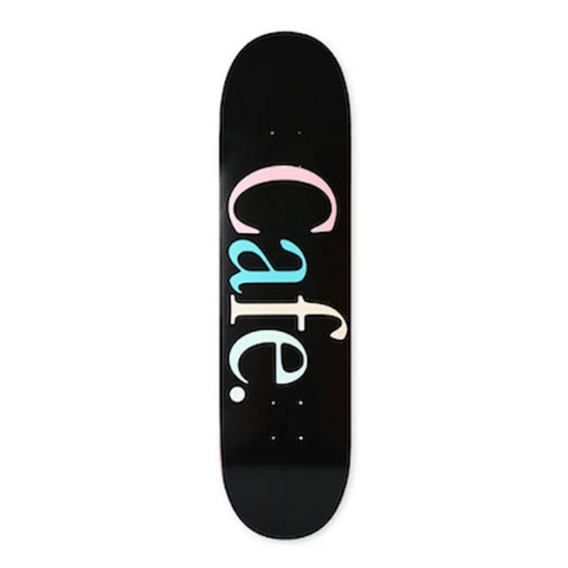Skate Cafe Wayne Skateboard Deck in Black 8.25