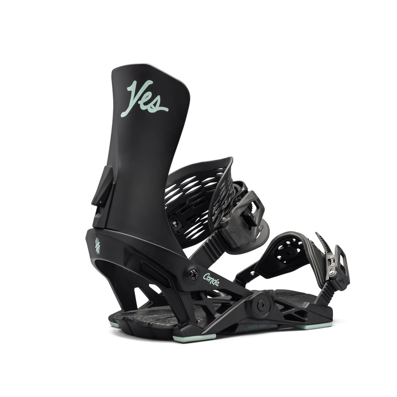 Yes Conda Snowboard Binding 2025 Black S