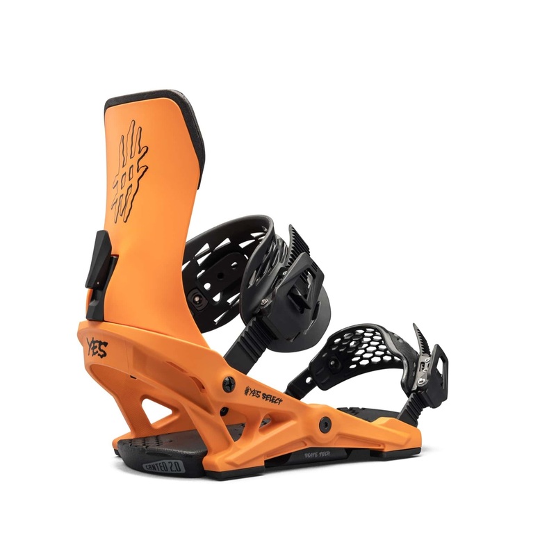 Yes Select Snowboard Binding 2025 Black S