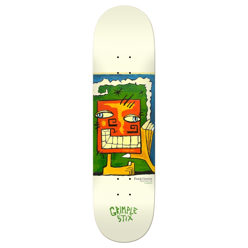 Antihero Gerwer Grimplestix Fine Art Skate Deck 8.38